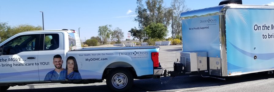 DOHC mobile health clinic truck